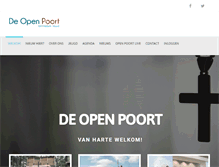 Tablet Screenshot of deopenpoorthattem.nl